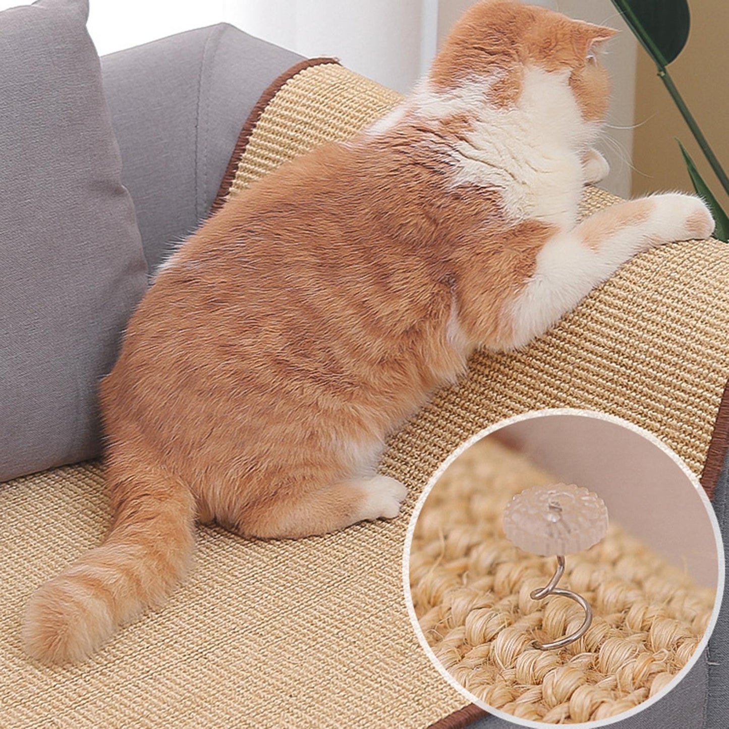 Cat Furniture Protector Scratch Mat Board 60x40cm